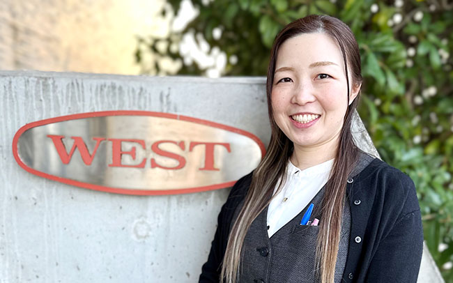 west